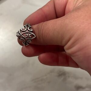 James Avery Intricate Silver Ring